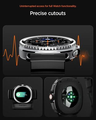 Ремешок Spigen WBS2 Band для Samsung Galaxy Watch 8 (40/44mm) / 8 Classic (AMP10151) - Black