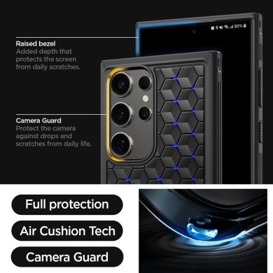 Защитный чехол Spigen (SGP) Cryo Armor для Samsung Galaxy S24 Ultra (S928) - Matte Black