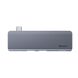 Type-C HUB Baseus Harmonica 5 in 1 (CAHUB-K0G) - Deep Grey. Фото 2 из 21
