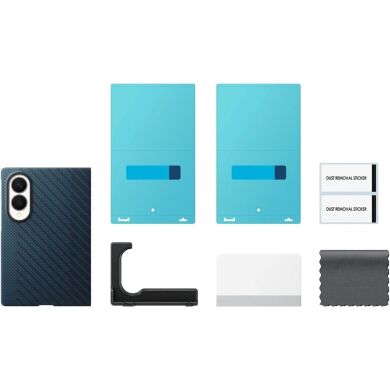 Оригінальний чохол Carbon Magnet Case для Samsung Galaxy Fold 8 (EF-KF971SNEGUA) - Dark Blue