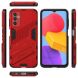 Захисний чохол Deexe Bibercas для Samsung Galaxy M13 (M135) - Red