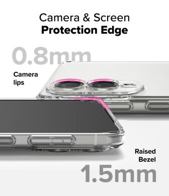Защитный чехол Ringke Fusion для Samsung Galaxy S25 Edge (S937) 8800293854272 - Clear