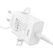 Сетевое зарядное устройство Hoco C162A PD40W + кабель Type-C to Type-C - White. Фото 5 из 9