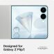 Комплект защитных стекол Spigen (SGP) GLAS.tR EZ Fit Sensor Protected для Samsung Galaxy Flip 7 (AGL09585). Фото 8 из 14