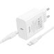 Сетевое зарядное устройство Hoco C162A PD40W + кабель Type-C to Type-C - White. Фото 4 из 9