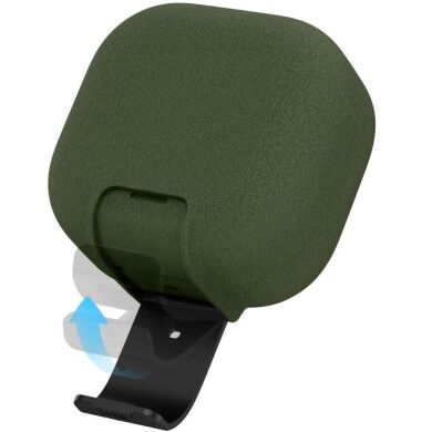 Защитный чехол Tech-Protect Slim Hook для Samsung Galaxy Buds 4 / Buds 4 Pro - Olive Green