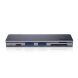 Type-C HUB Baseus Harmonica 5 in 1 (CAHUB-K0G) - Deep Grey. Фото 3 из 21