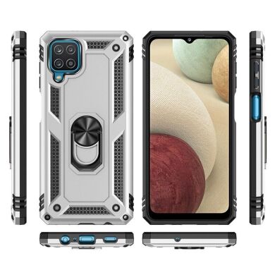 Защитный чехол Deexe Armor Case для Samsung Galaxy M53 (M536) - Silver