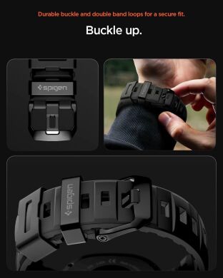 Ремешок Spigen WBS2 Band для Samsung Galaxy Watch 8 (40/44mm) / 8 Classic (AMP10151) - Black