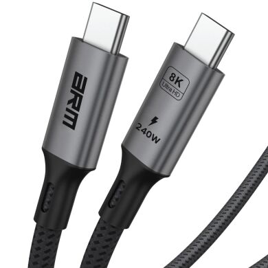 Кабель ArmorStandart Type-C to Type-C 240W (1m) - Black