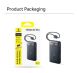 Внешний аккумулятор Baseus EnerFill FC11 45W + кабель Type-C (10000mAh) E00310 - Black. Фото 18 из 19