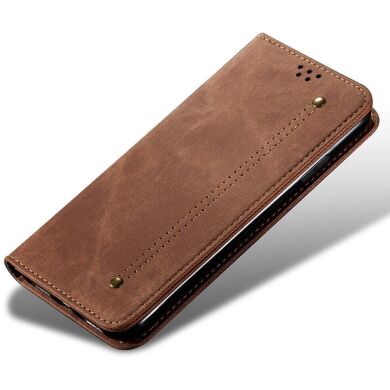 Чехол-книжка UniCase Jeans Wallet для Samsung Galaxy A25 (A256) - Coffee