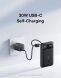 Внешний аккумулятор Baseus EnerFill FC11 45W + кабель Type-C (10000mAh) E00310 - Black. Фото 8 из 19