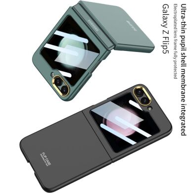 Защитный чехол GKK Ultra-Thin Pupil Shell для Samsung Galaxy Flip 5 - Black