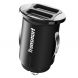 Автомобильное зарядное устройство Tronsmart C24 24W Dual USB Port. Фото 1 из 8