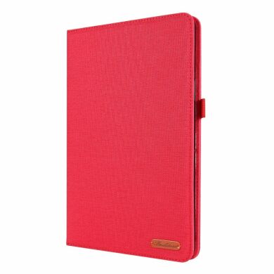 Чохол Deexe Cloth Style для Samsung Galaxy Tab S7 (T870.875) / S8 (T700/706) - Red