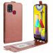 Чехол Deexe Flip Case для Samsung Galaxy M31 (M315) - Brown. Фото 1 из 13