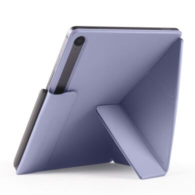 Чeхол Deexe Origami Series для Samsung Galaxy Tab S9 / S9 FE / S10 FE (X710/716/510/516/520/526) - Lavender Purple
