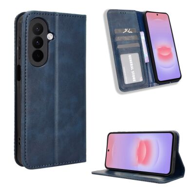 Чехол Deexe Retro Style для Samsung Galaxy A27 (A276) - Blue