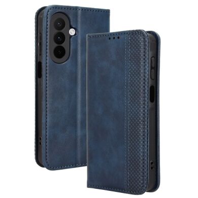 Чехол Deexe Retro Style для Samsung Galaxy A27 (A276) - Blue