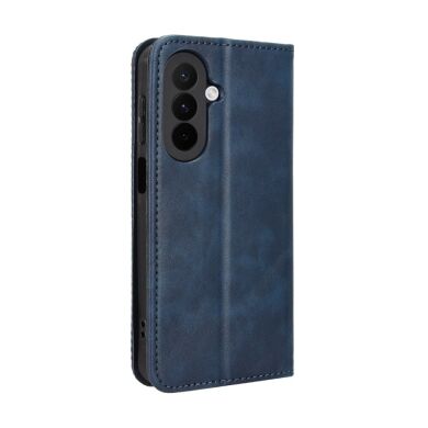 Чехол Deexe Retro Style для Samsung Galaxy A27 (A276) - Blue