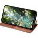 Чохол Deexe Rhombus Wallet для Samsung Galaxy S26 FE - Brown