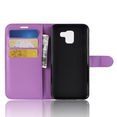 Чехол-книжка Deexe Book Type для Samsung Galaxy J6 2018 (J600) - Purple