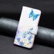 Чехол-книжка Deexe Color Wallet для Samsung Galaxy A16 (A165) - Butterfly and Flowers. Фото 4 из 7