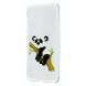 Силиконовый (TPU) чехол Deexe Pretty Glossy для Samsung Galaxy A30 (A305) / A20 (A205) - Panda Climbing Tree. Фото 2 из 5