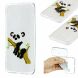 Силиконовый (TPU) чехол Deexe Pretty Glossy для Samsung Galaxy A30 (A305) / A20 (A205) - Panda Climbing Tree. Фото 1 из 5