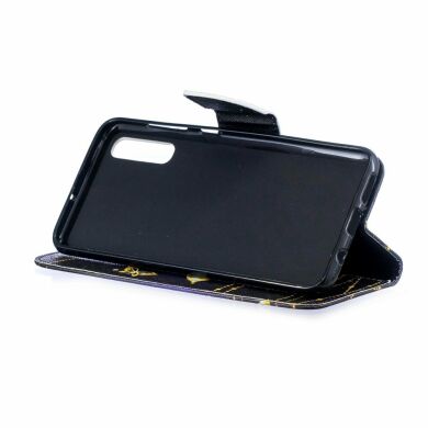 Чохол-книжка Deexe Color Wallet для Samsung Galaxy A50 (A505) / A30s (A307) / A50s (A507) - Colorized Butterfly