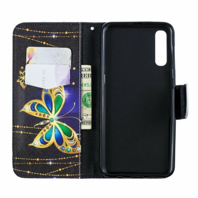 Чохол-книжка Deexe Color Wallet для Samsung Galaxy A50 (A505) / A30s (A307) / A50s (A507) - Colorized Butterfly