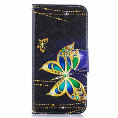 Чохол-книжка Deexe Color Wallet для Samsung Galaxy A50 (A505) / A30s (A307) / A50s (A507) - Colorized Butterfly