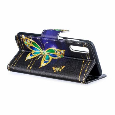 Чохол-книжка Deexe Color Wallet для Samsung Galaxy A50 (A505) / A30s (A307) / A50s (A507) - Colorized Butterfly