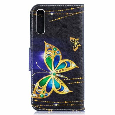 Чохол-книжка Deexe Color Wallet для Samsung Galaxy A50 (A505) / A30s (A307) / A50s (A507) - Colorized Butterfly