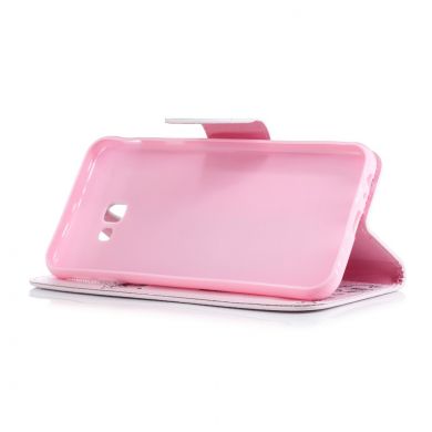 Чохол-книжка Deexe Color Wallet для Samsung Galaxy J4+ (J415), Giraffe Wearing Glasses