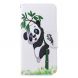 Чехол-книжка Deexe Color Wallet для Samsung Galaxy J6+ (J610) - Panda on Bamboo. Фото 2 из 9