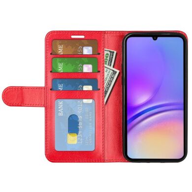 Чехол-книжка Deexe Wallet Style для Samsung Galaxy A07 (A075) - Red