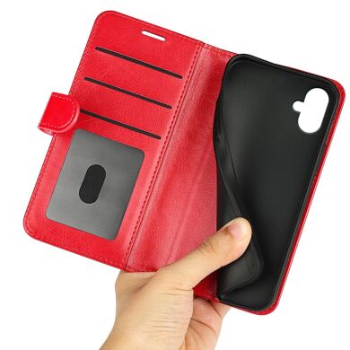 Чехол-книжка Deexe Wallet Style для Samsung Galaxy A07 (A075) - Red