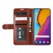 Чехол-книжка Deexe Wallet Style для Samsung Galaxy S20 Plus (G985) - Brown. Фото 6 из 8