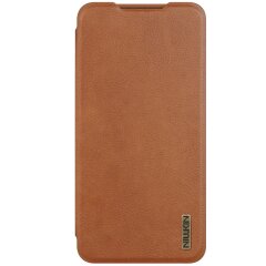 Чехол-книжка NILLKIN Qin Pro для Samsung Galaxy S25 Edge (S937) - Brown