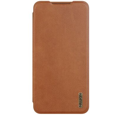 Чехол-книжка NILLKIN Qin Pro для Samsung Galaxy S25 Edge (S937) - Brown