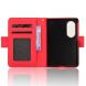 Чехол-книжка с карманами Deexe Wallet Stand (Pencil Slot) для Samsung Galaxy Fold 8 - Red. Фото 3 из 6