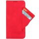 Чехол-книжка с карманами Deexe Wallet Stand (Pencil Slot) для Samsung Galaxy Fold 8 - Red. Фото 4 из 6