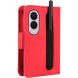 Чехол-книжка с карманами Deexe Wallet Stand (Pencil Slot) для Samsung Galaxy Fold 8 - Red. Фото 6 из 6