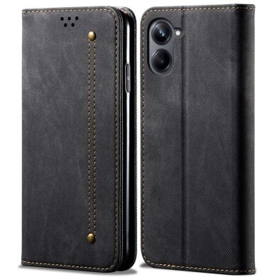 Чехол-книжка UniCase Jeans Wallet для Samsung Galaxy A06 (A065) - Black