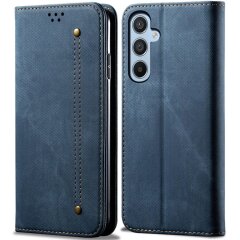 Чехол-книжка UniCase Jeans Wallet для Samsung Galaxy S25 (S931) - Blue