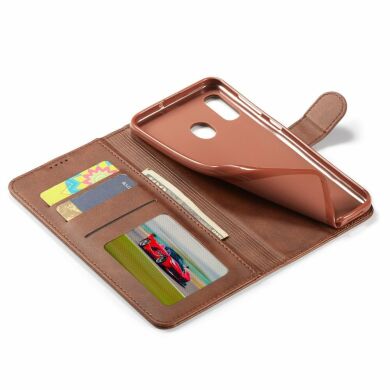 Чохол LC.IMEEKE Wallet Case для Samsung Galaxy A40 (А405), Coffee