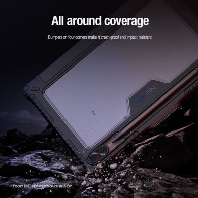 Чехол NILLKIN Bumper Leather Case Pro для Samsung Galaxy Tab S10 FE - Black