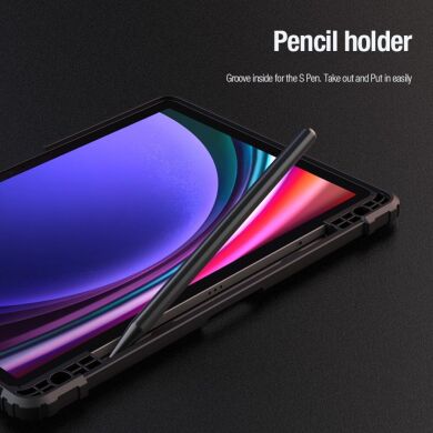 Чехол NILLKIN Bumper Leather Case Pro для Samsung Galaxy Tab S10 FE - Black